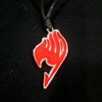 Fairy Tail Kırmızı Logo Kolye