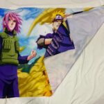 Naruto bayrak poster duvar halısı 2