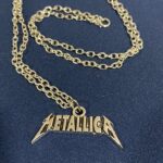 Metallica Logo Metal Kolye
