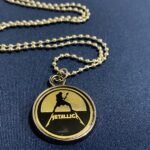 Metallica Silüet El Yapımı Madalyon Kolye 2