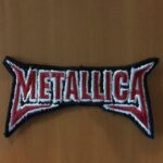 Metallica logo yama arma patch