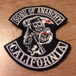 Sons Of Anarchy Patch Embroidered