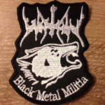 Watain Patch Black Metal Militla yama patch arma Embroidered